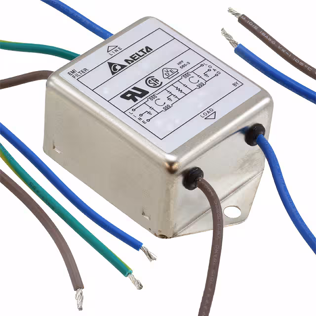 02DRCW5 Delta Electronics  Netzfiltermodule